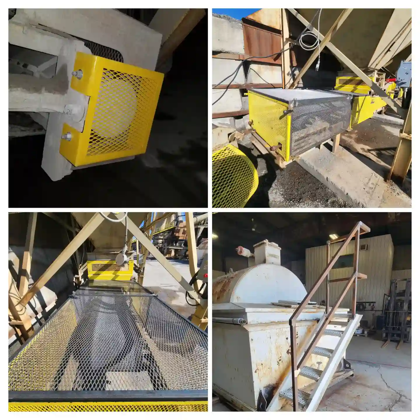 Fabrication et Installation de garde de sécurité.